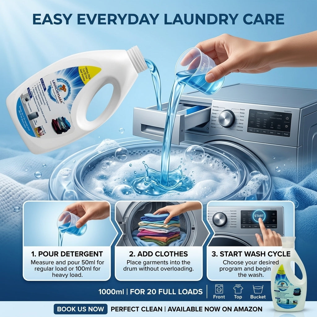Laundry Max 1L X 4