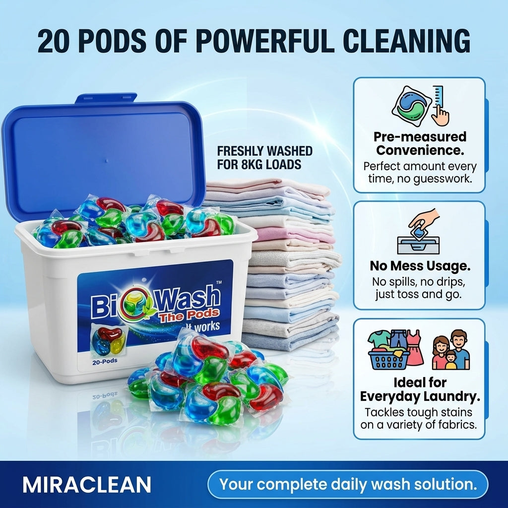 Washing Pods Blue Box X 4