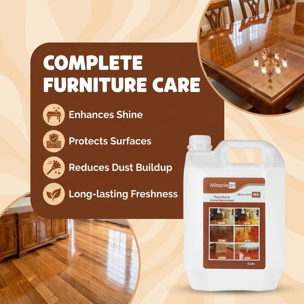 Furniture Shine Maintainer 5L X 4