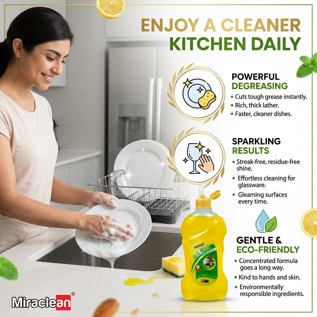 Dishwash Gel 500ml X 4