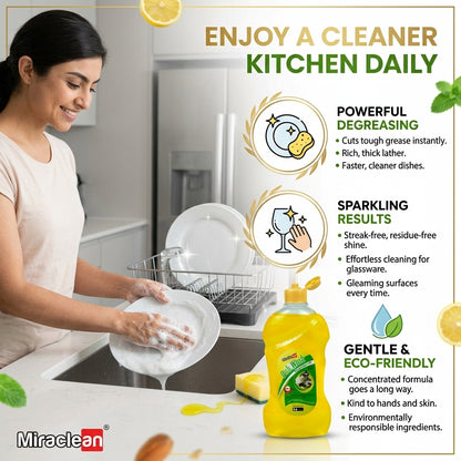 Dishwash Gel 500ml X 4