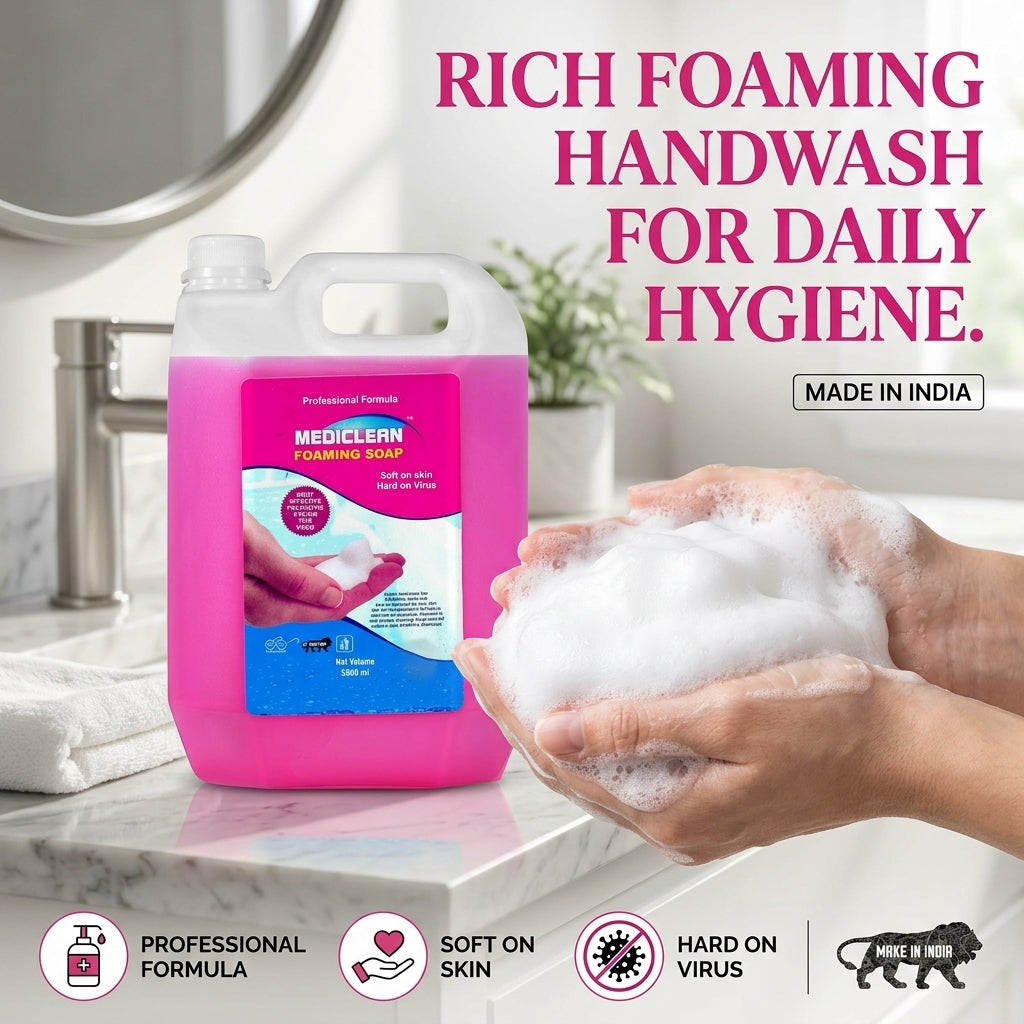 Mediclean Foaming Soap 5L X 4