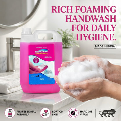 Mediclean Foaming Soap 5L X 4