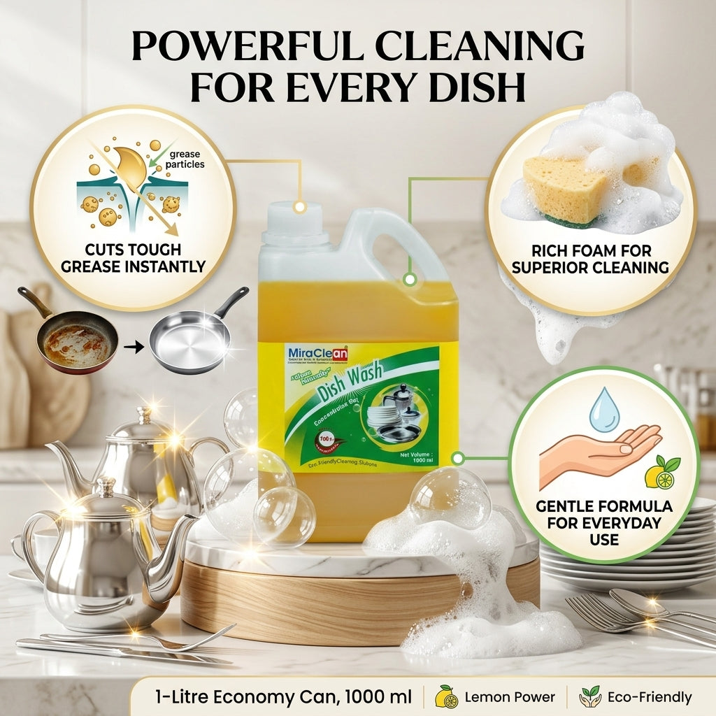 Dishwash Gel 1L X 4
