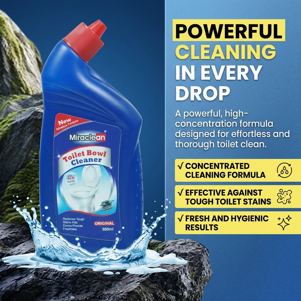 Toilet Bowl Cleaner 500ml X 4