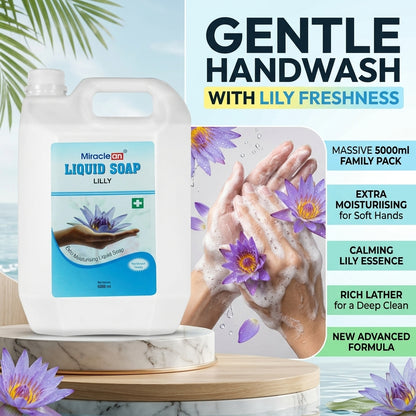 Liquid Soap Lily 5L X 4