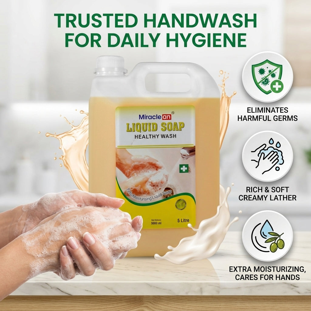 Liquid Soap Healthy Wash 5LX 4