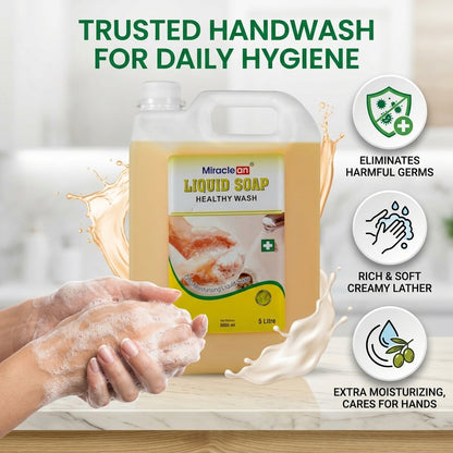 Liquid Soap Healthy Wash 5LX 4