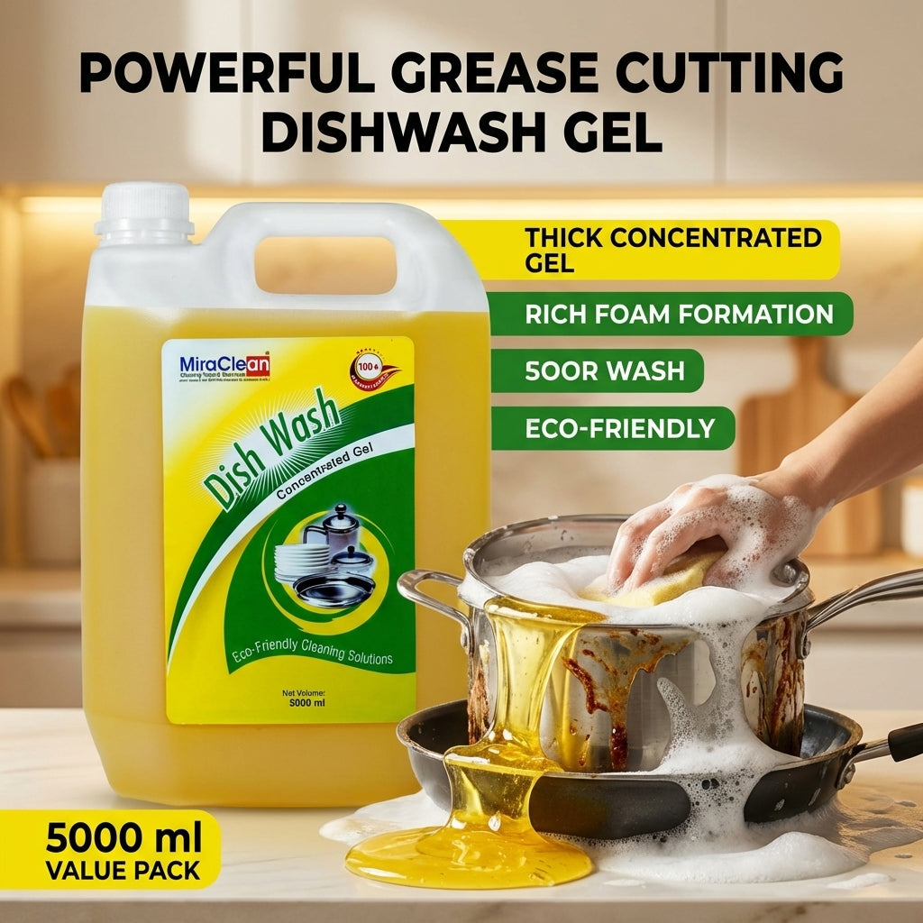Dish Wash Gel 5L X 4