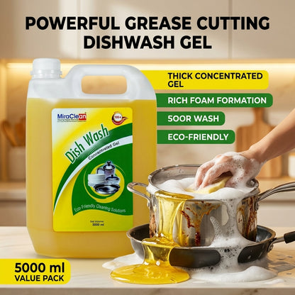 Dish Wash Gel 5L X 4