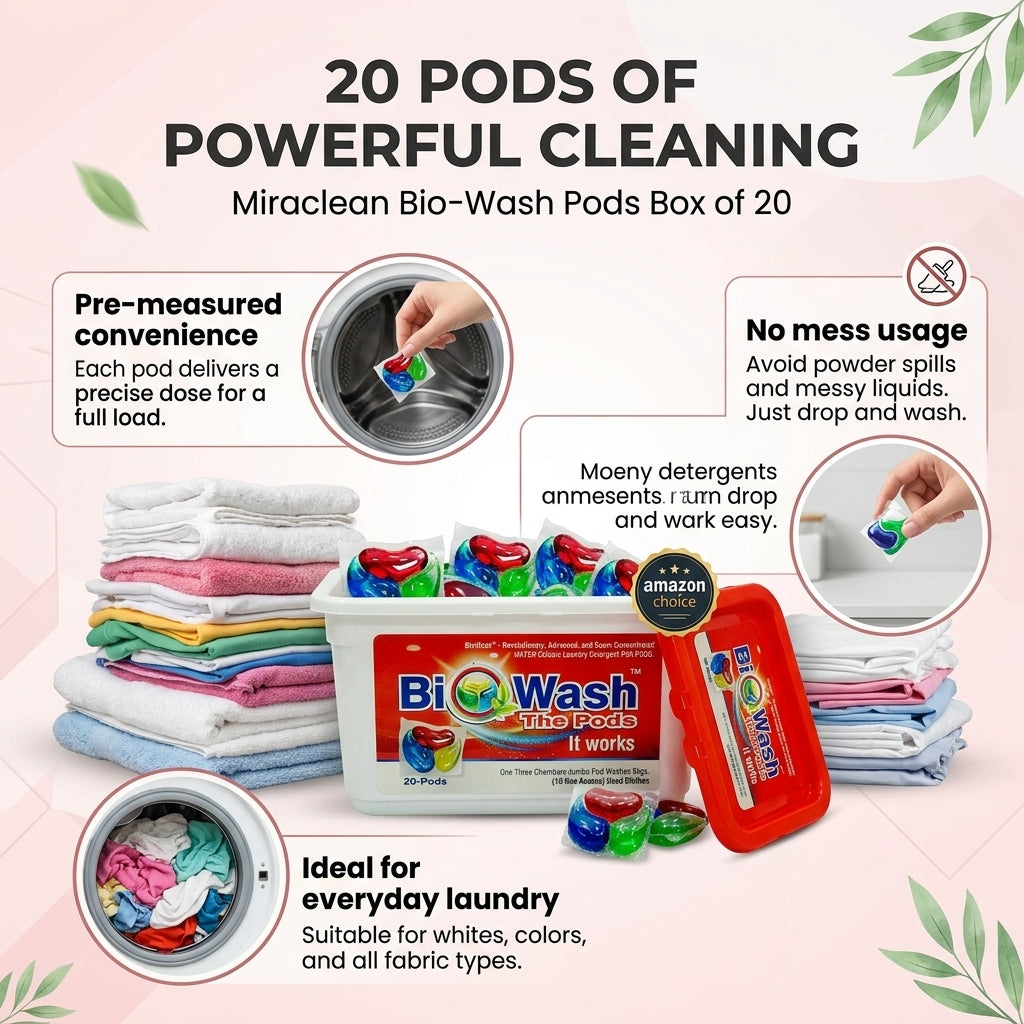 Washing Pods Red Box X 4