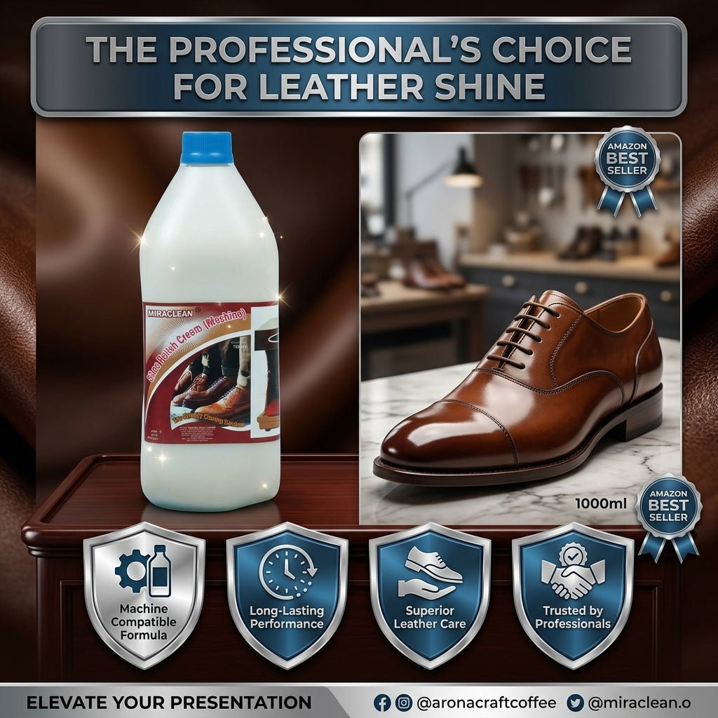Shoe Polish Cream 1L X 4