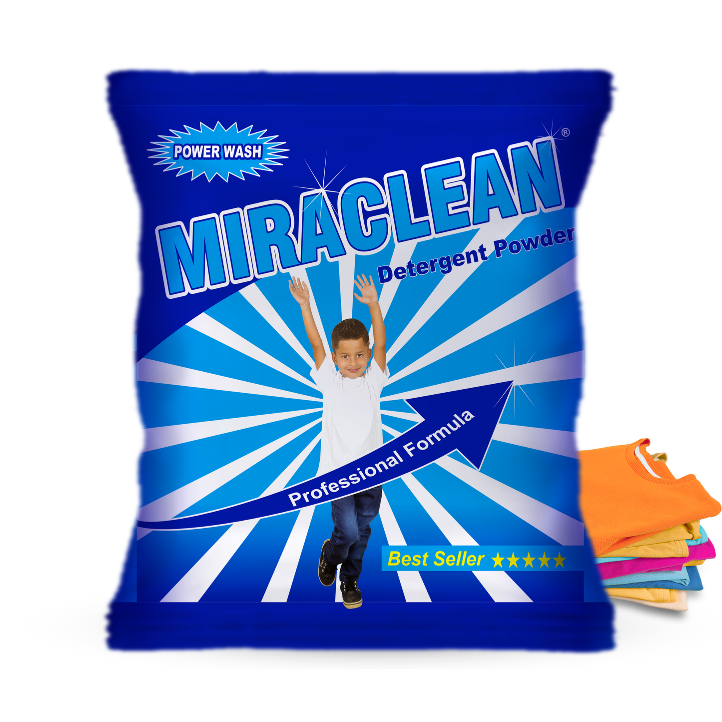 Detergent Powder Dark Packet