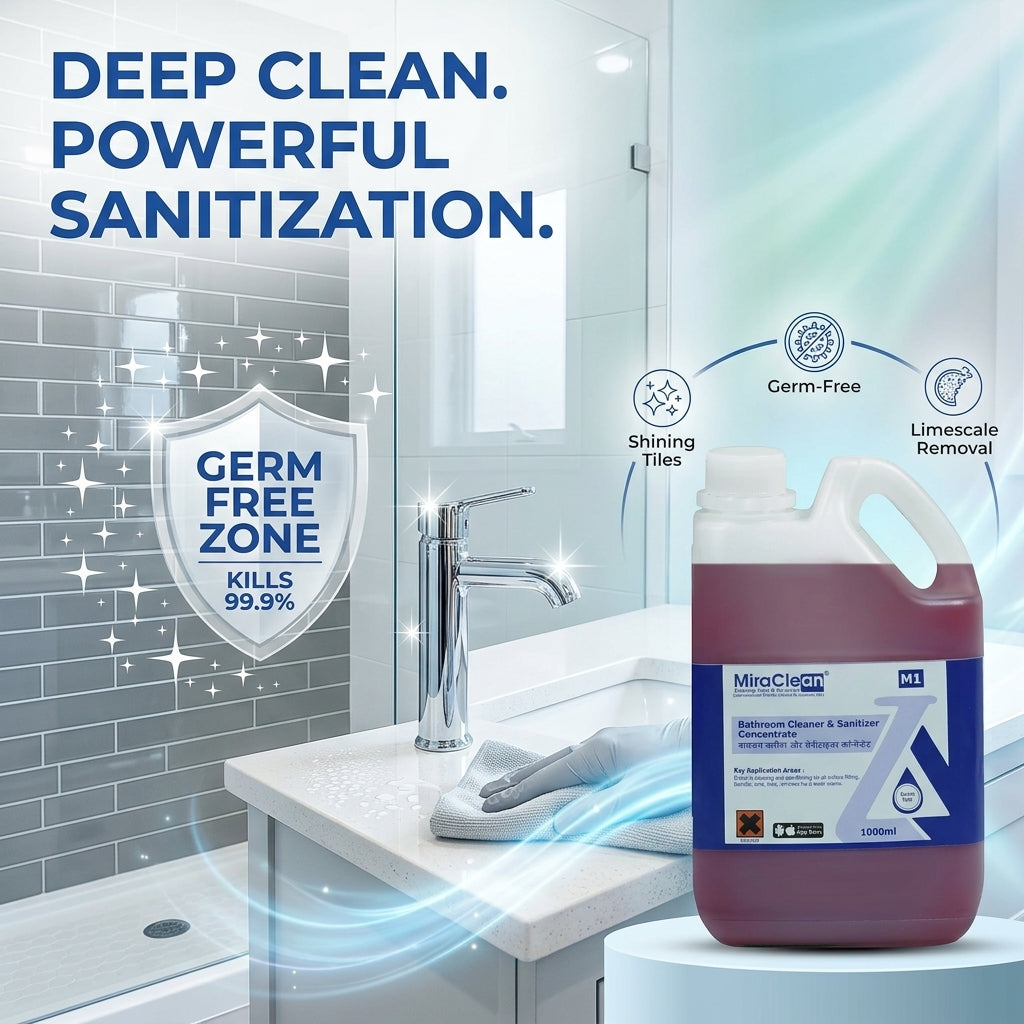Bathroom Cleaner 1L X 4
