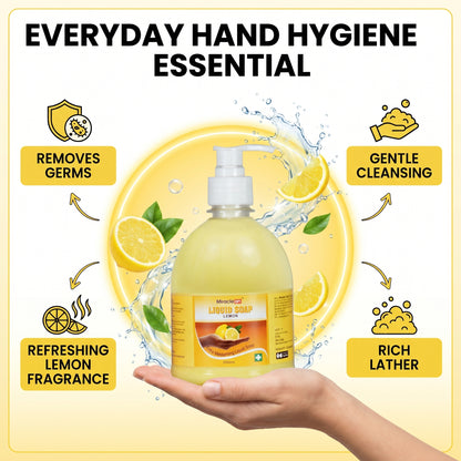 Handwash Lemon 500ml X 4