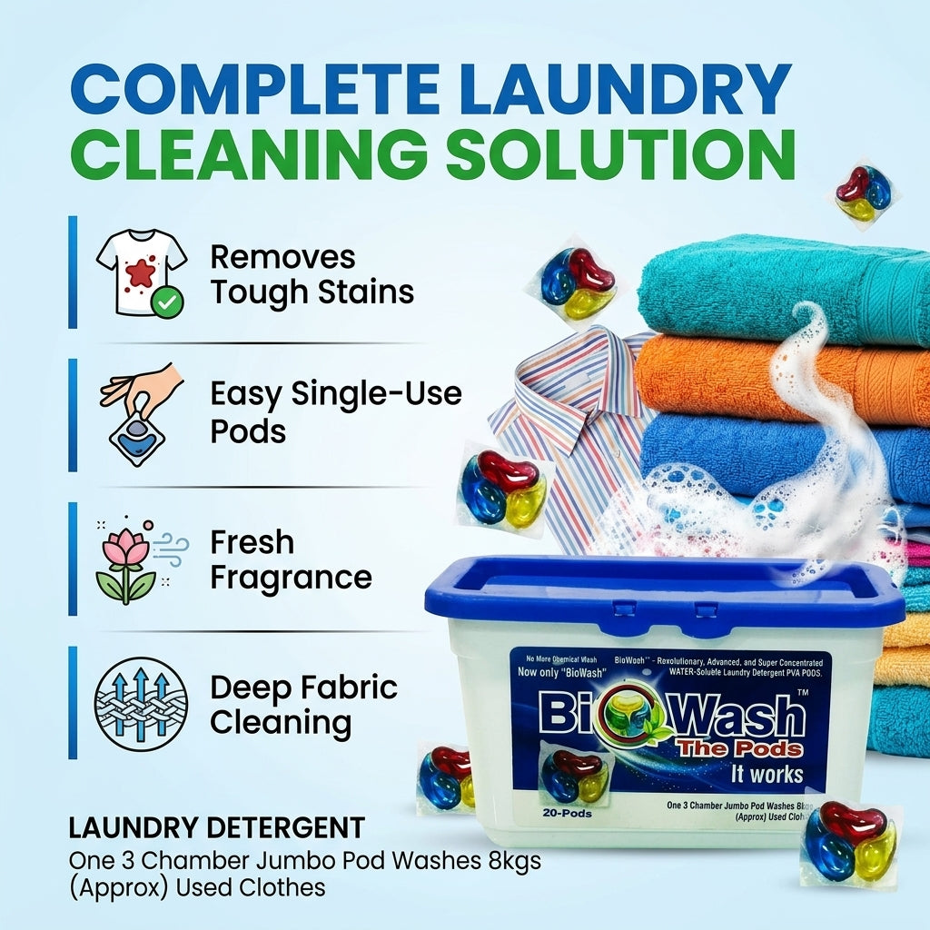 Washing Pods Blue Box X 4