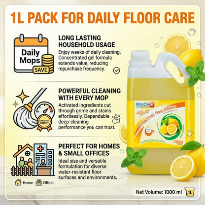 Lemonfresh Floor Cleaner 1L X 4