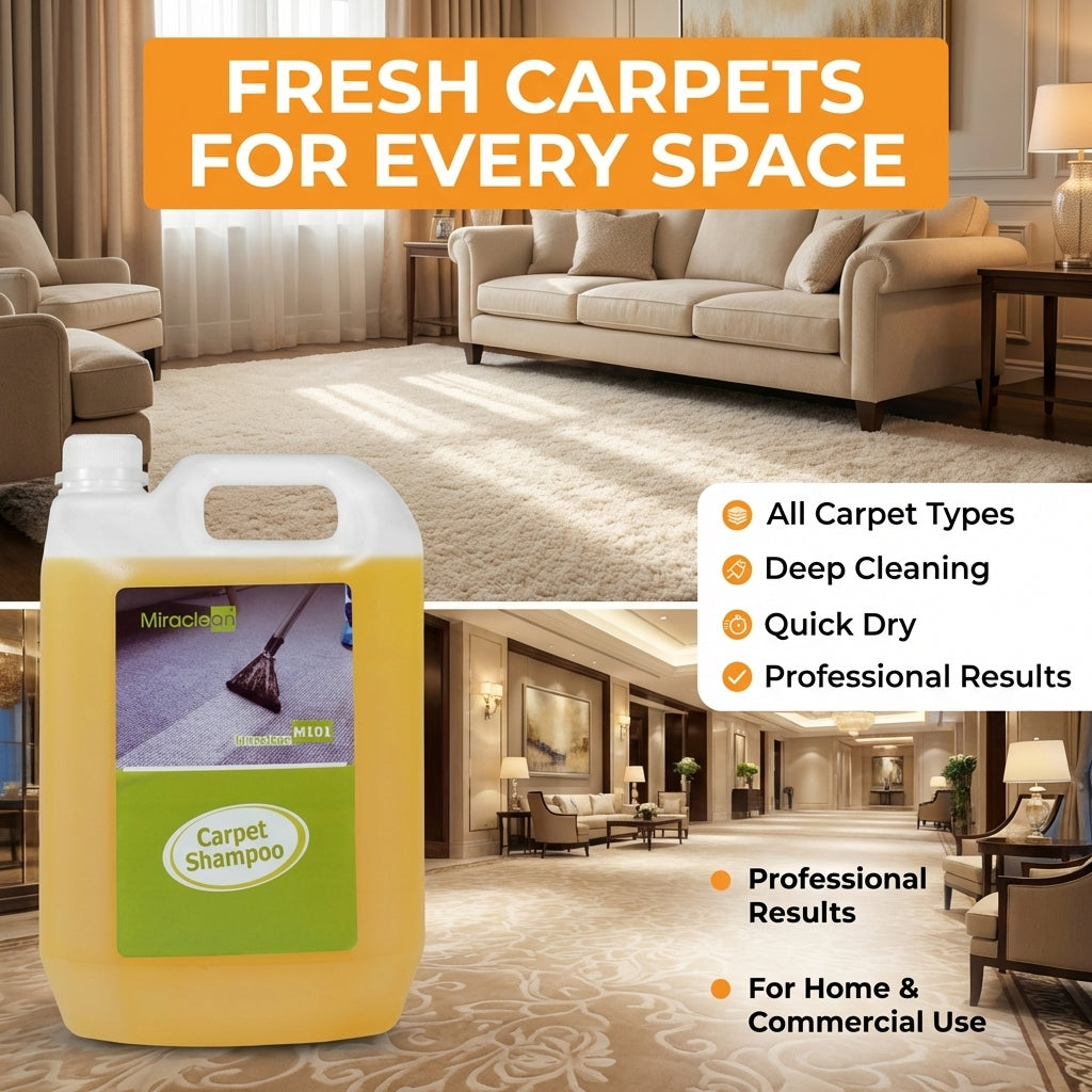 Carpet Shampoo 5L X 4
