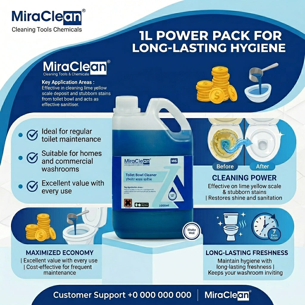 Toilet Bowl Cleaner 1L X 4