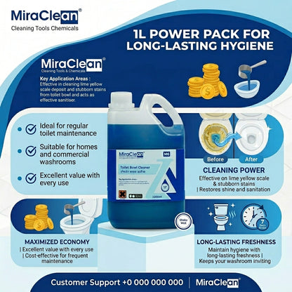 Toilet Bowl Cleaner 1L X 4