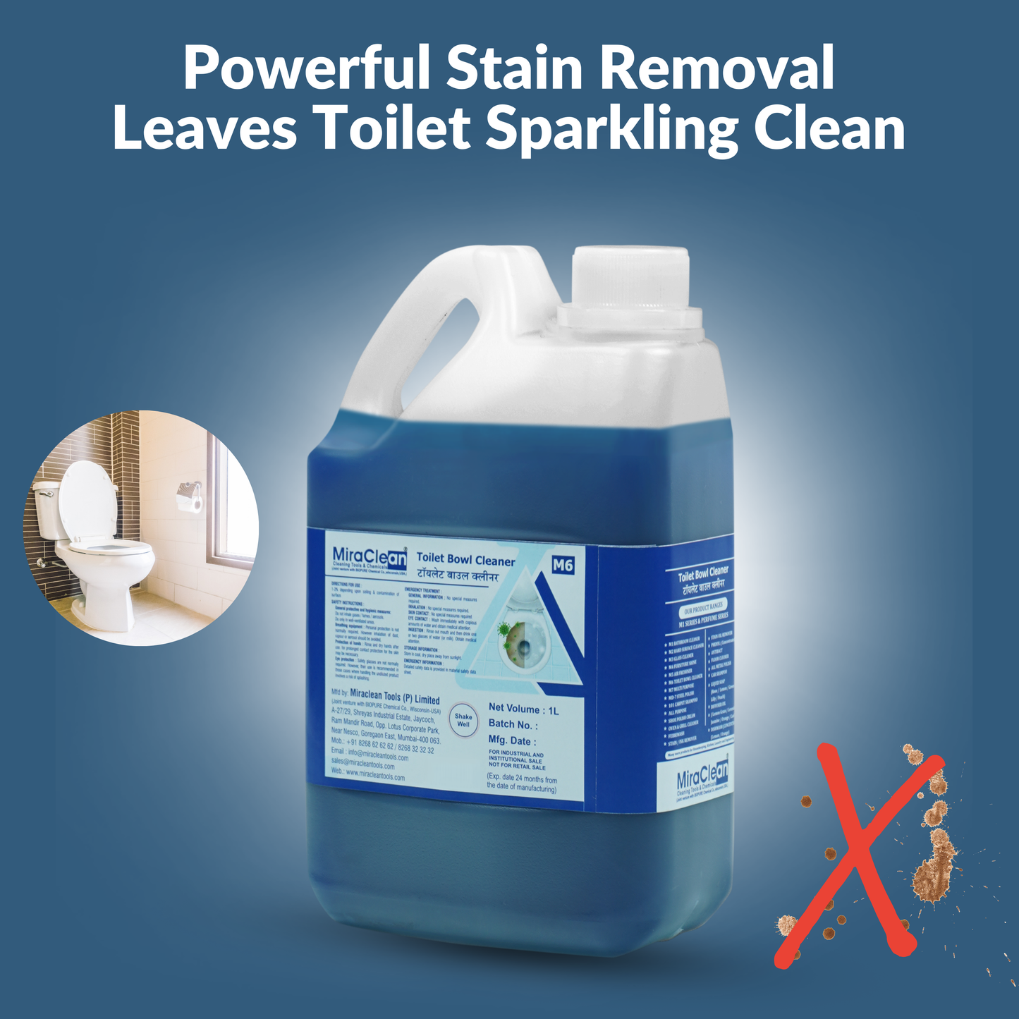Toilet Bowl Cleaner 1L