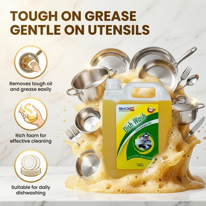 Dish Wash Gel 5L X 4