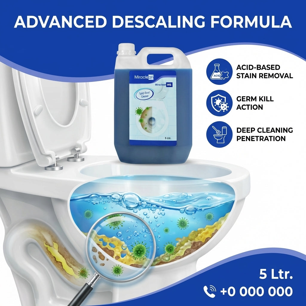 Toilet Bowl Cleaner 5L X 4
