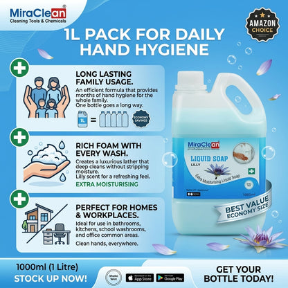 Liquid Soap Lily 1L X 4