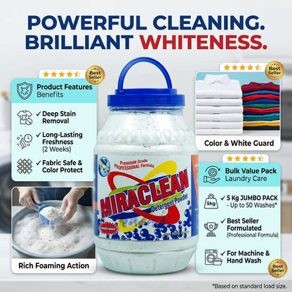 Detergent Powder 5kg X 4