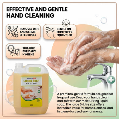 Liquid Soap Healthy Wash 5LX 4