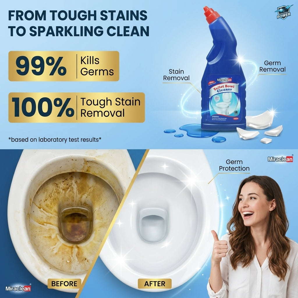 Toilet Bowl Cleaner 1L X 4