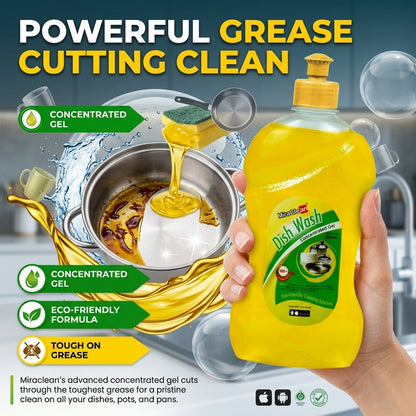 Dishwash Gel 500ml X 4