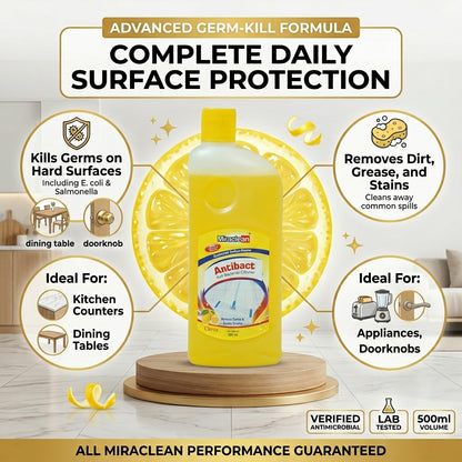Antibacterial Cleaner Citrus 500ml X 4