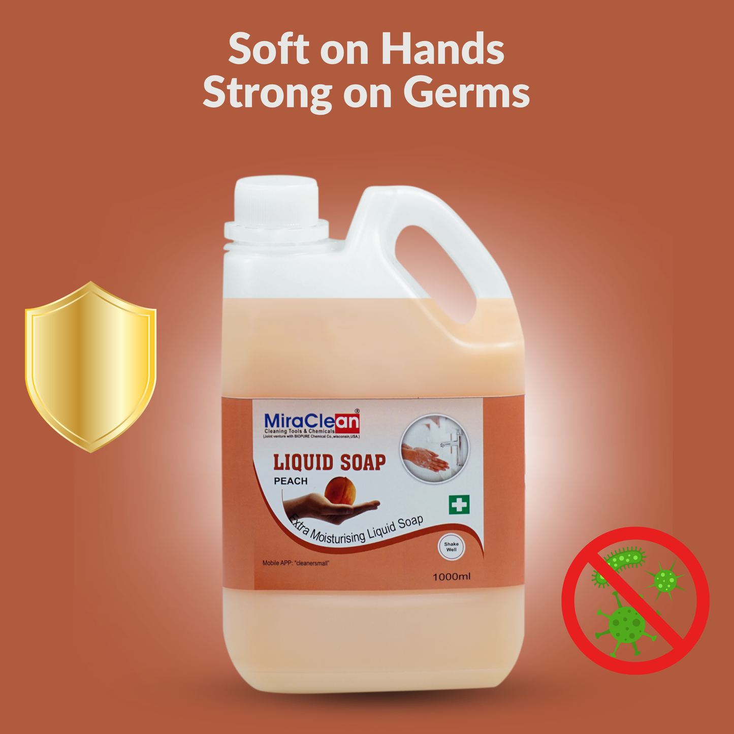Liquid Soap Peach 1L