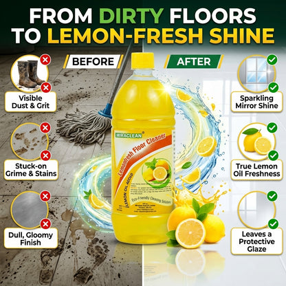 Lemonfresh Floor Cleaner 1L X 4