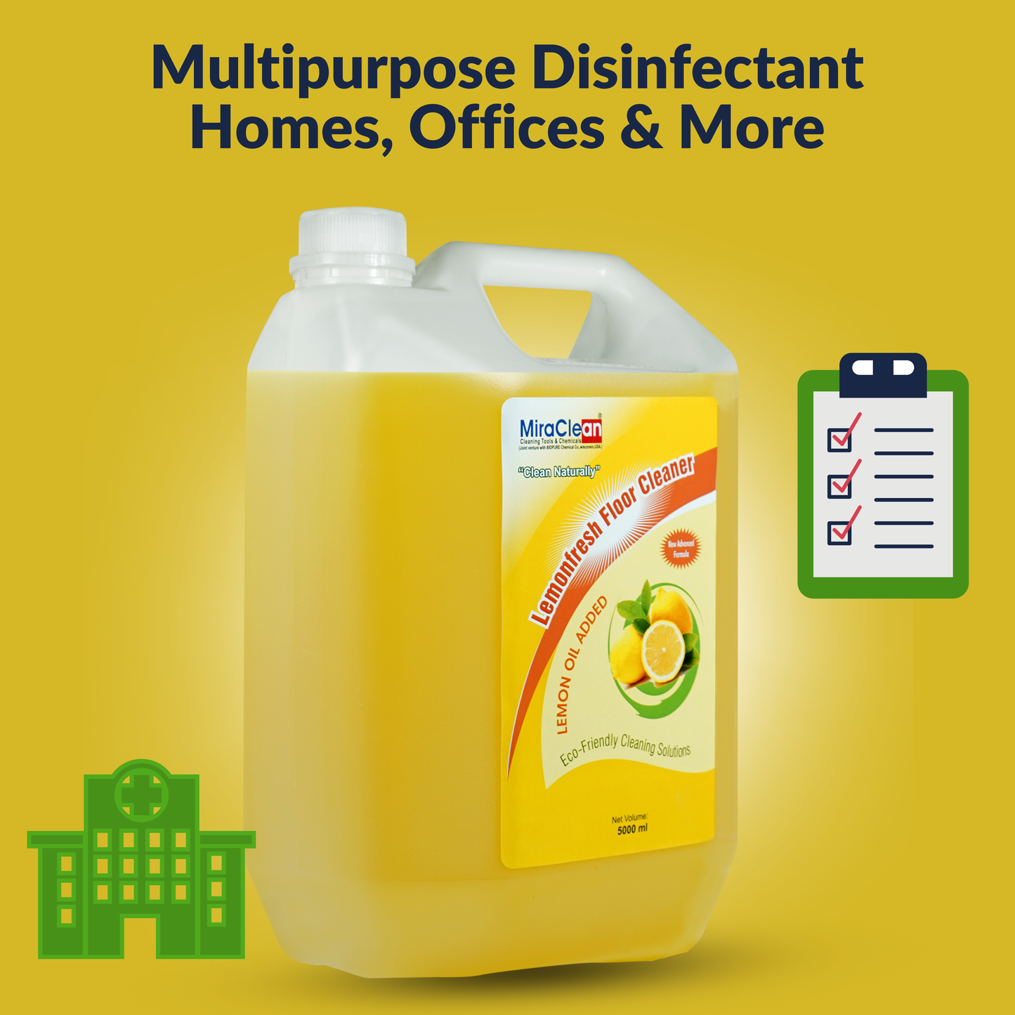 Lemon Fresh Floor Cleaner  5L