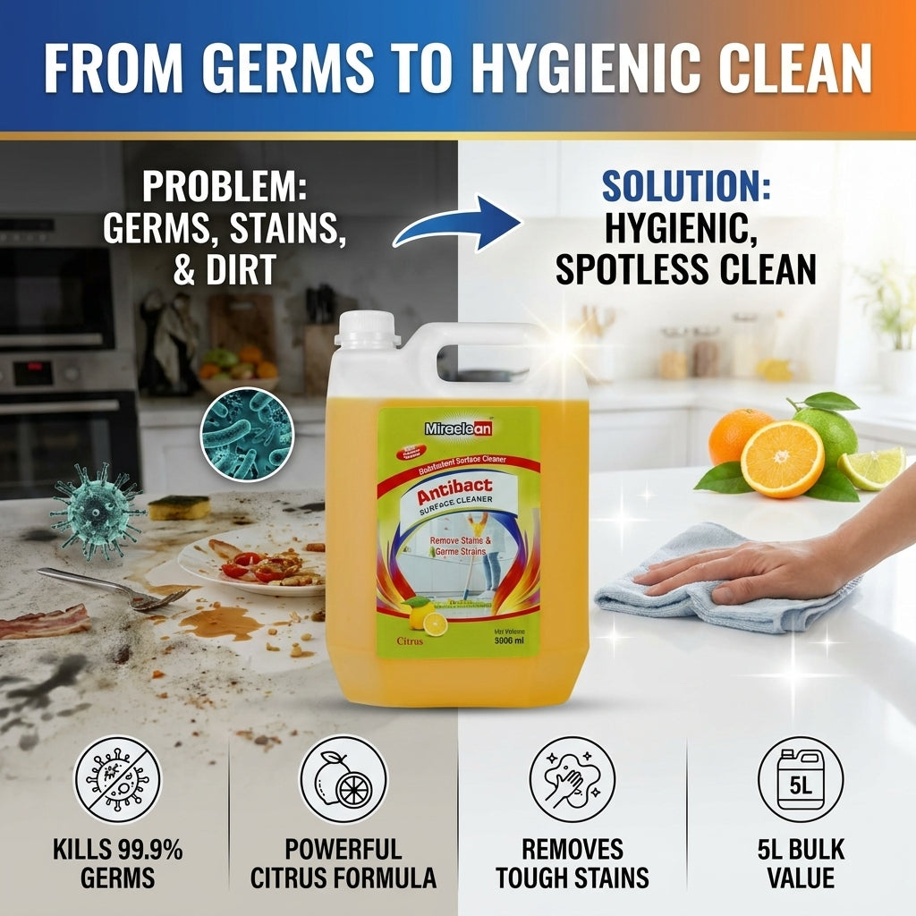 Antibacterial Surface Cleaner 5L X 4
