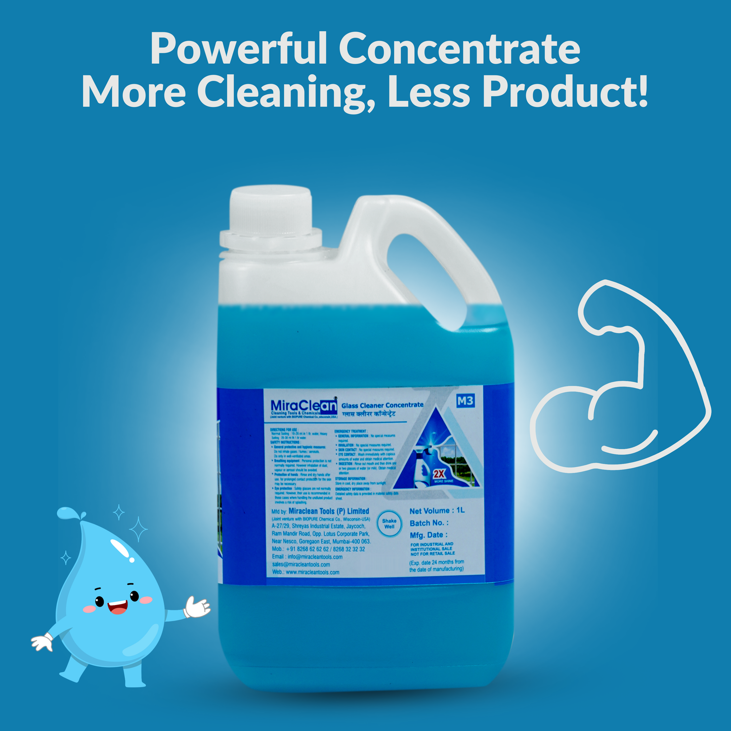 Glass Cleaner Concentrate 1L