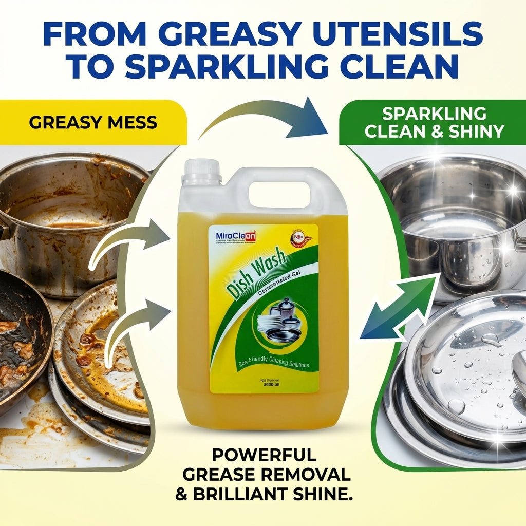 Dish Wash Gel 5L X 4
