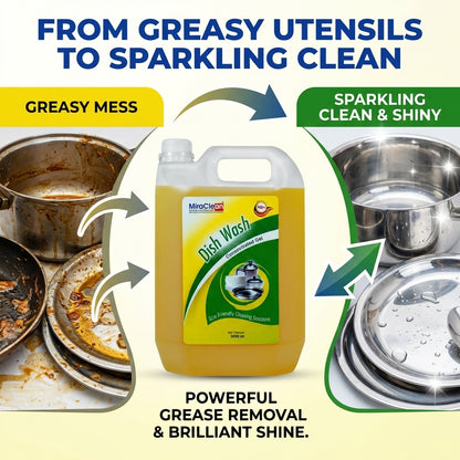 Dish Wash Gel 5L X 4