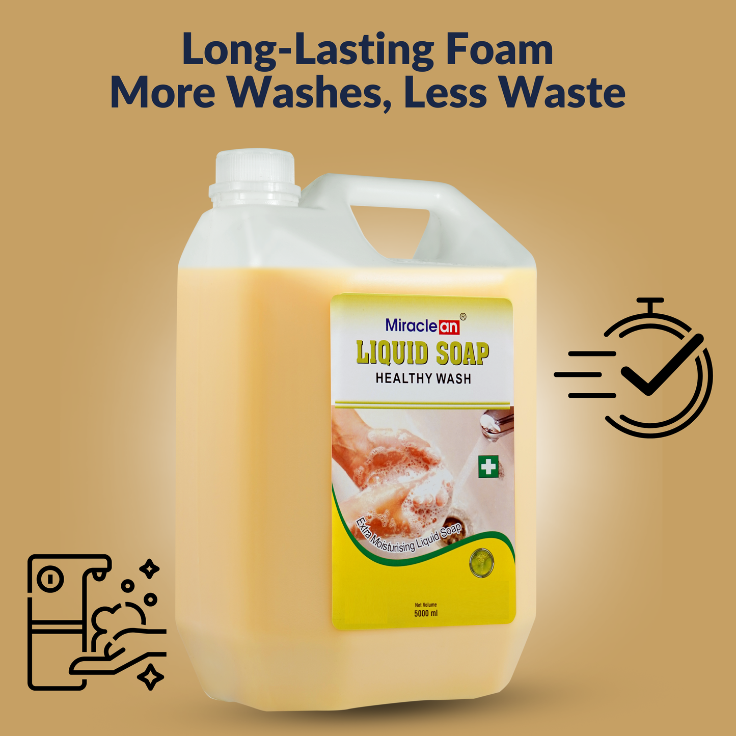 Liquid Soap Healthy Wash 5L