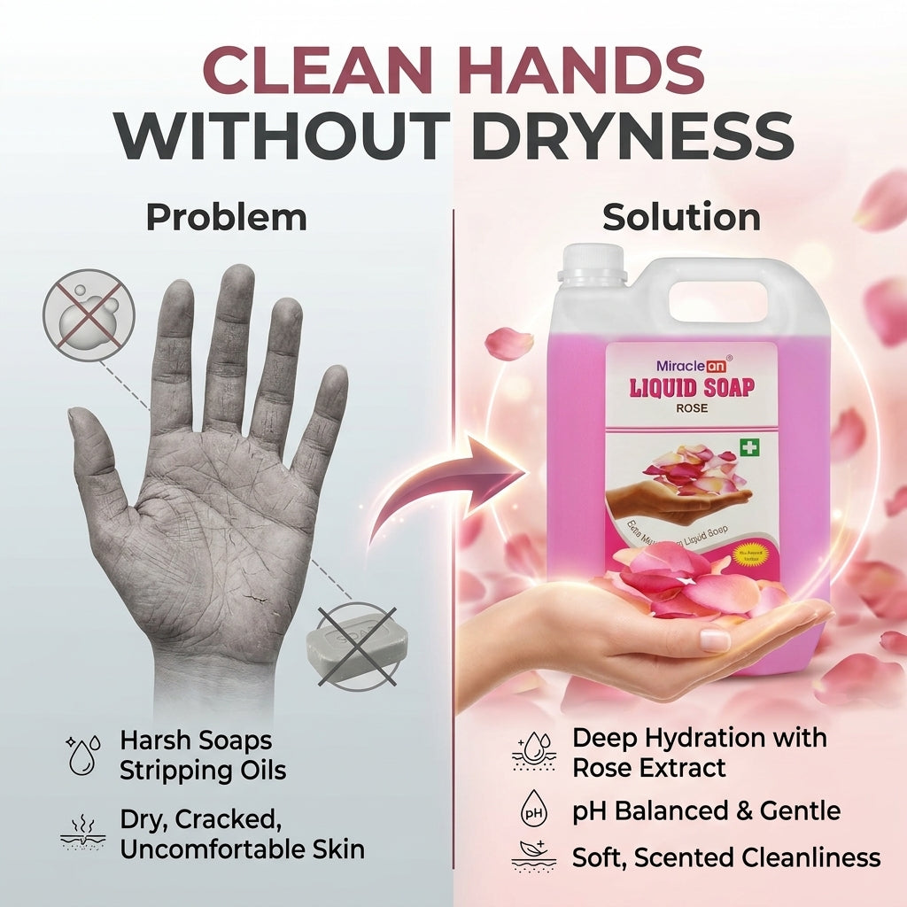 Liquid Soap Rose 5L X 4