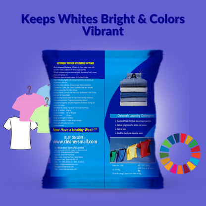 Detergent Powder Dark Packet