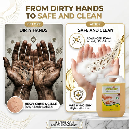 Liquid Soap Healthy Wash 5LX 4