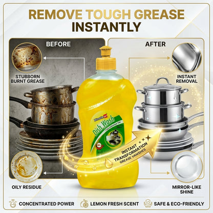 Dishwash Gel 500ml X 4