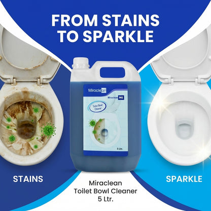 Toilet Bowl Cleaner 5L X 4