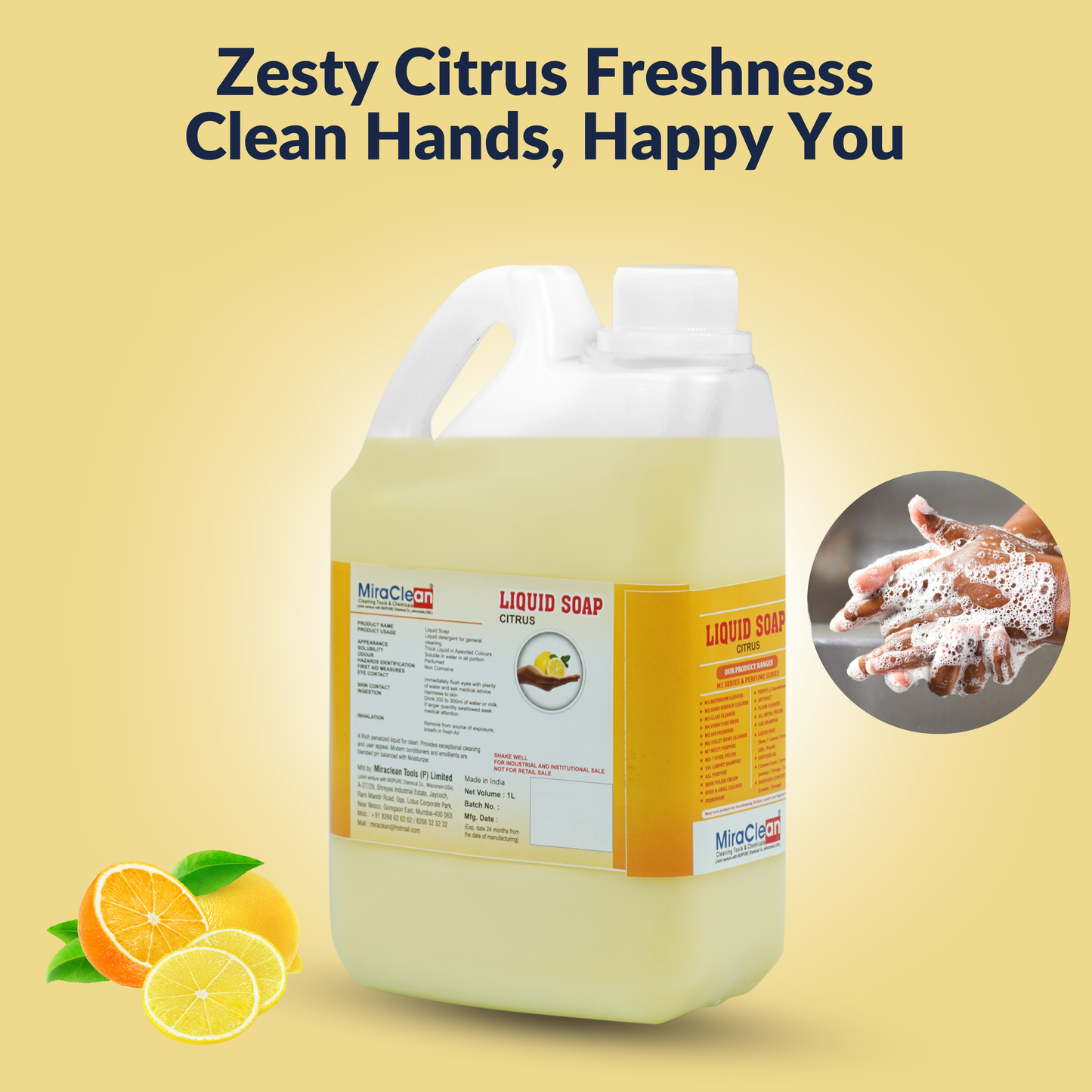 Liquid Soap Citrus 1L