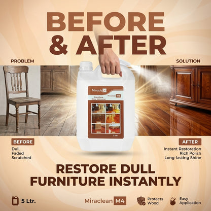 Furniture Shine Maintainer 5L X 4