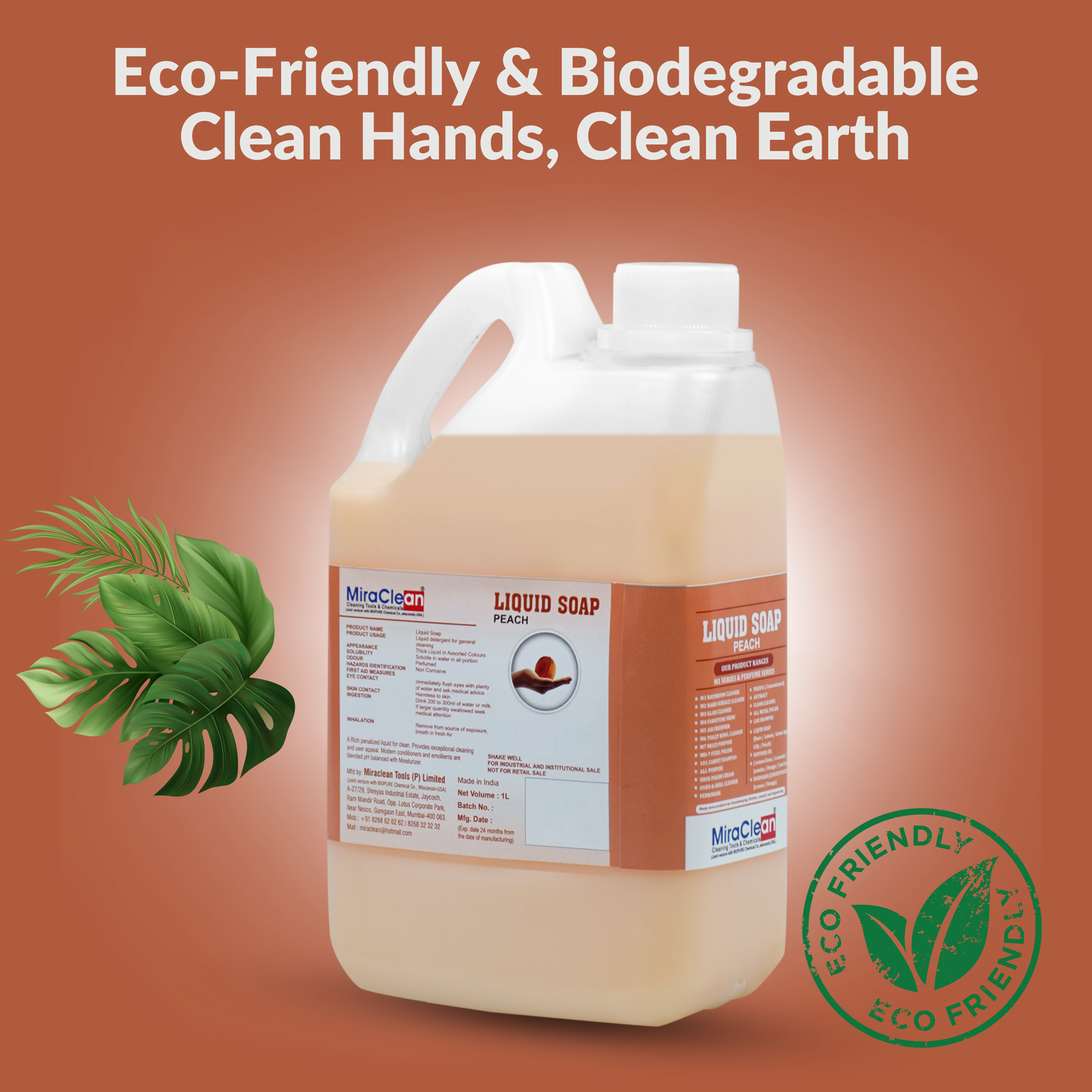 Liquid Soap Peach 1L