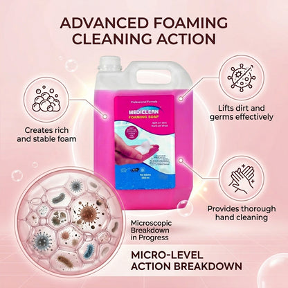 Mediclean Foaming Soap 5L X 4